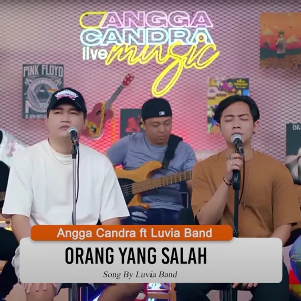 Cover lagu Orang Yang Salah - Angga Candra