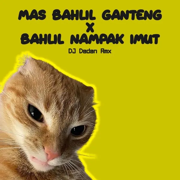 Cover lagu Mas Bahli Ganteng X Bahlil Nampak Imut - DJ Dadan Rmx