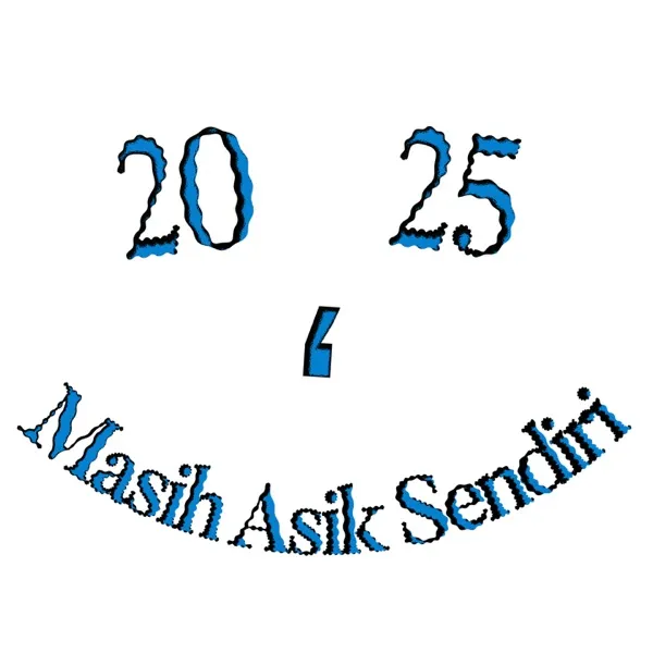 Cover lagu 2025 Masih Asik Sendiri - Kunto Aji